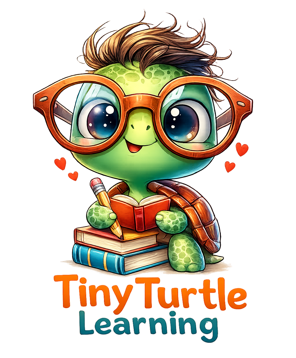 Turtle with numbers